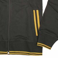 Lonsdale Herren Trainingsjacke 50Year Anniversary Schwarz / Gold Vintage 6110