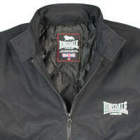 Lonsdale Herren Jacke wie Becklow LJ110 Schwarz 6112