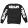 Alpha Industries Herren Pullover Radioactive Sweater 128320 Sweatshirt Schwarz | Weiß 6549 S