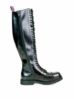 Alpha Rangers 30-loch Boot Ranger Festival Army Gothic Leder Springerstiefel NEU Schwarz Glattleder 5035 EU 43