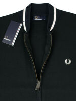 Fred Perry Cardigan Strickjacke K4519 102 Panelled Knitted Bomber 7428