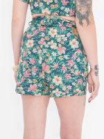 King Kerosin Queen Kerosin Damen Shorts High Waisted...