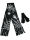 Rock Daddy Schal Scarf Set Fingerlose Handschuhe Stulpen Gothic  5009