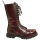 Alpha Rangers 14-loch Boot Festival Army Gothic Leder Springerstiefel Stahlkappe